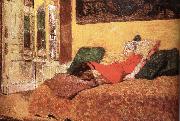 Edouard Vuillard Lucy s black china oil painting artist